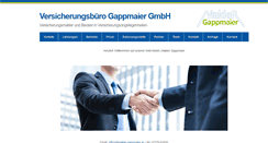 Desktop Screenshot of makler-gappmaier.at